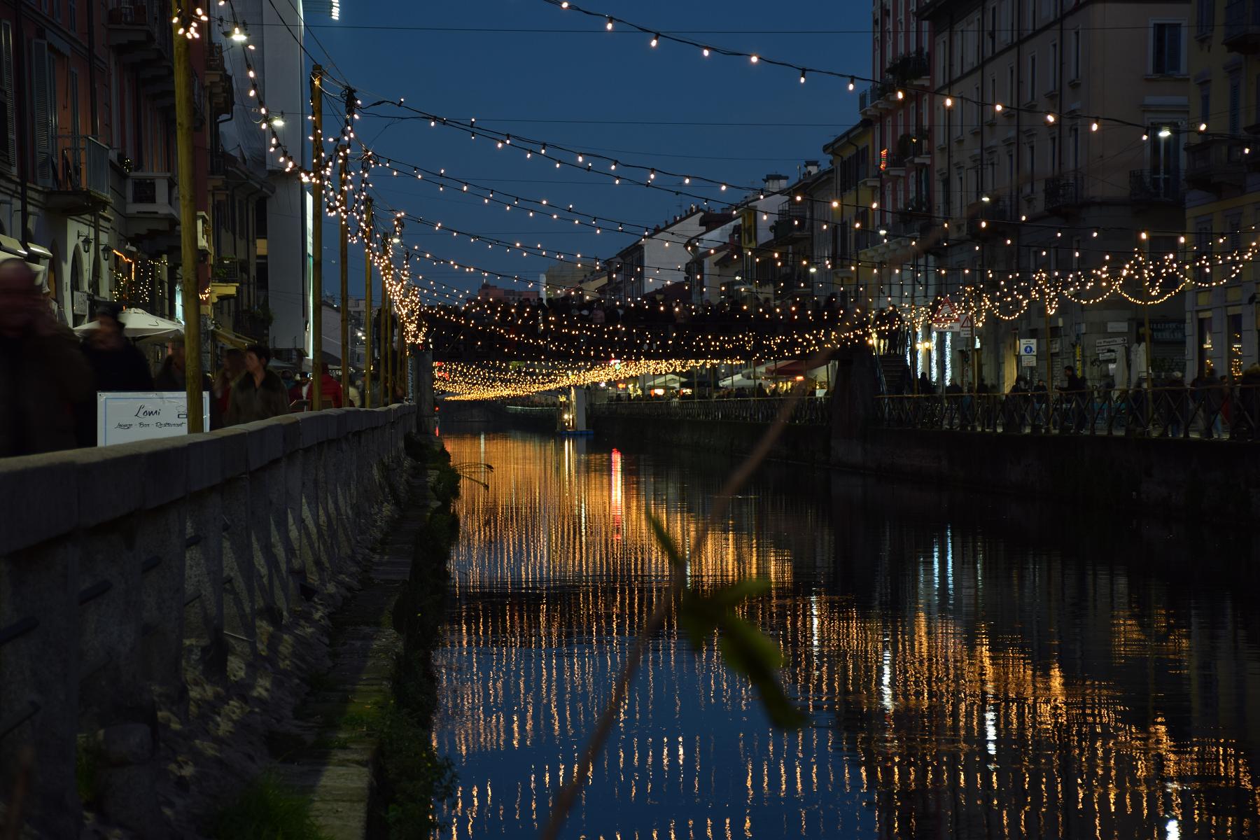 luci sul naviglio