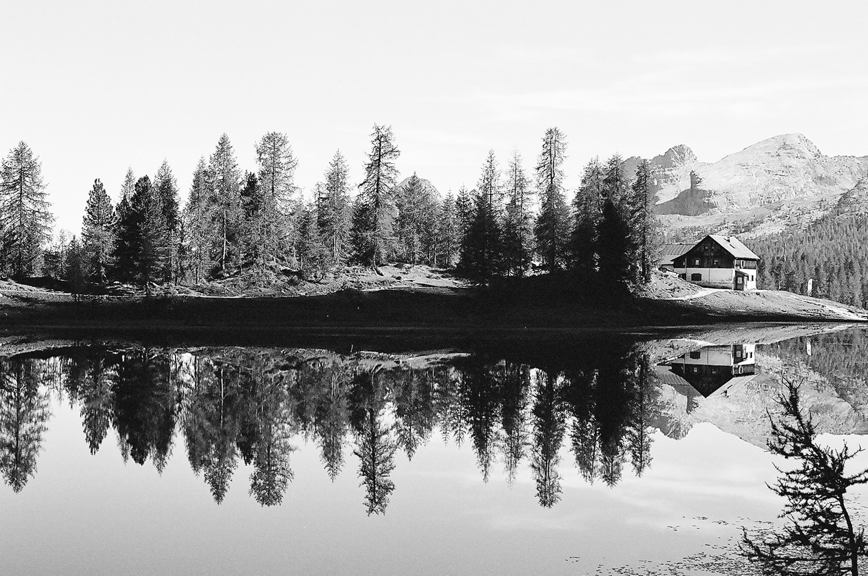 Rifugio Croda da Lago, Ilford XP2 super