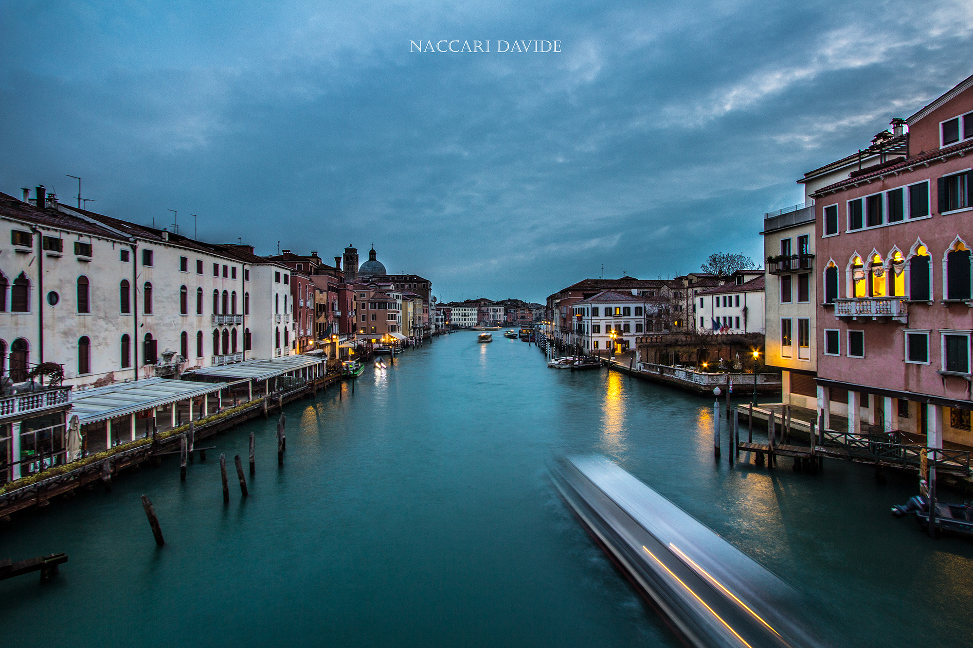 This morning on the Grand Canal.
