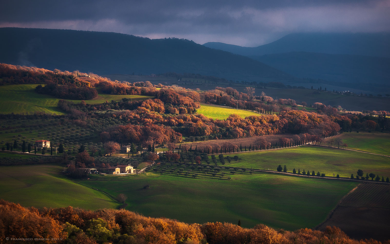 Vista da Pienza