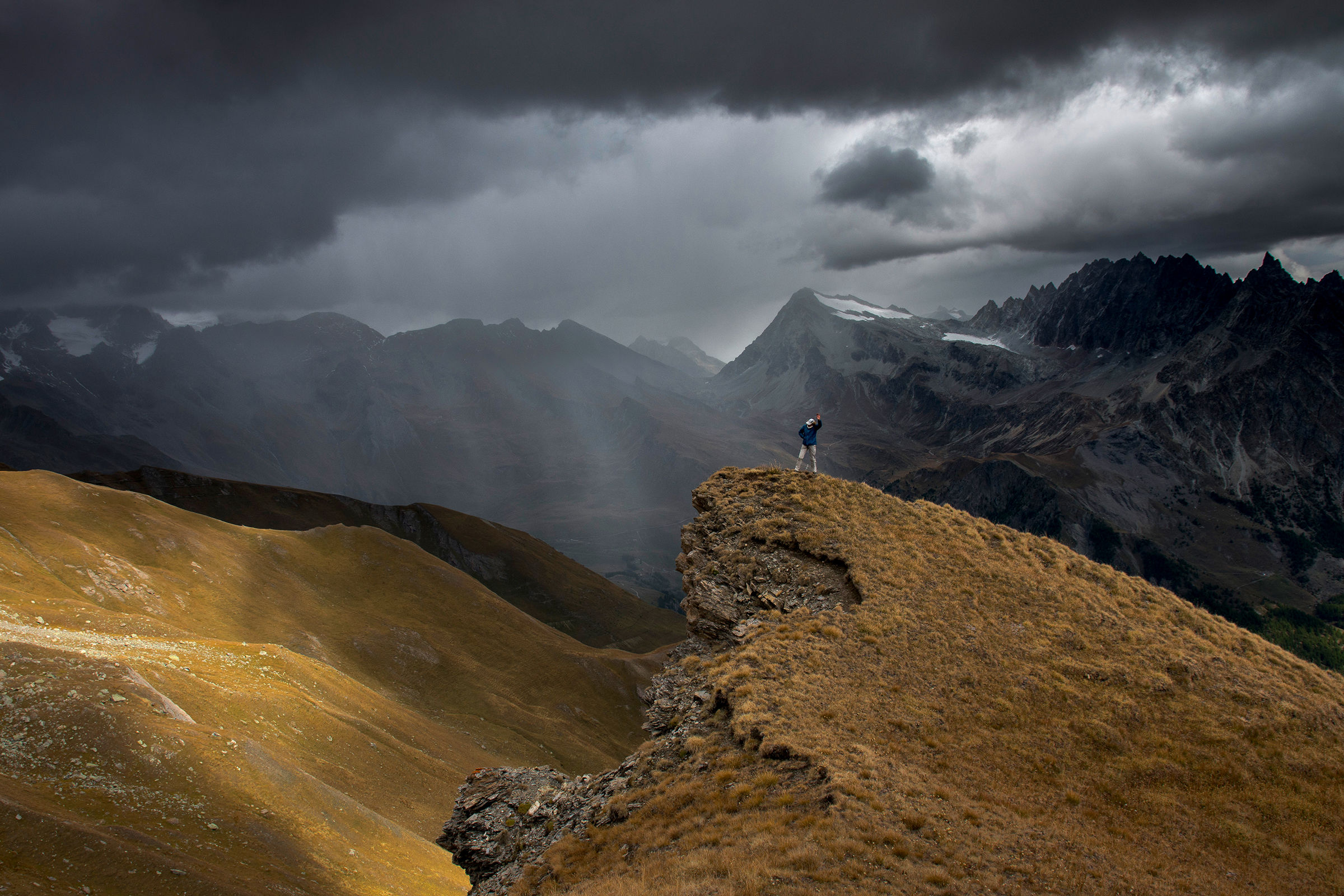 Sì....io I'm fine here!