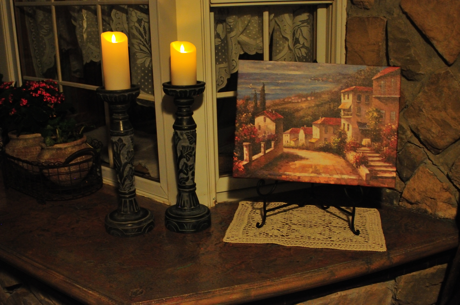 Interior design night photography white balance setting