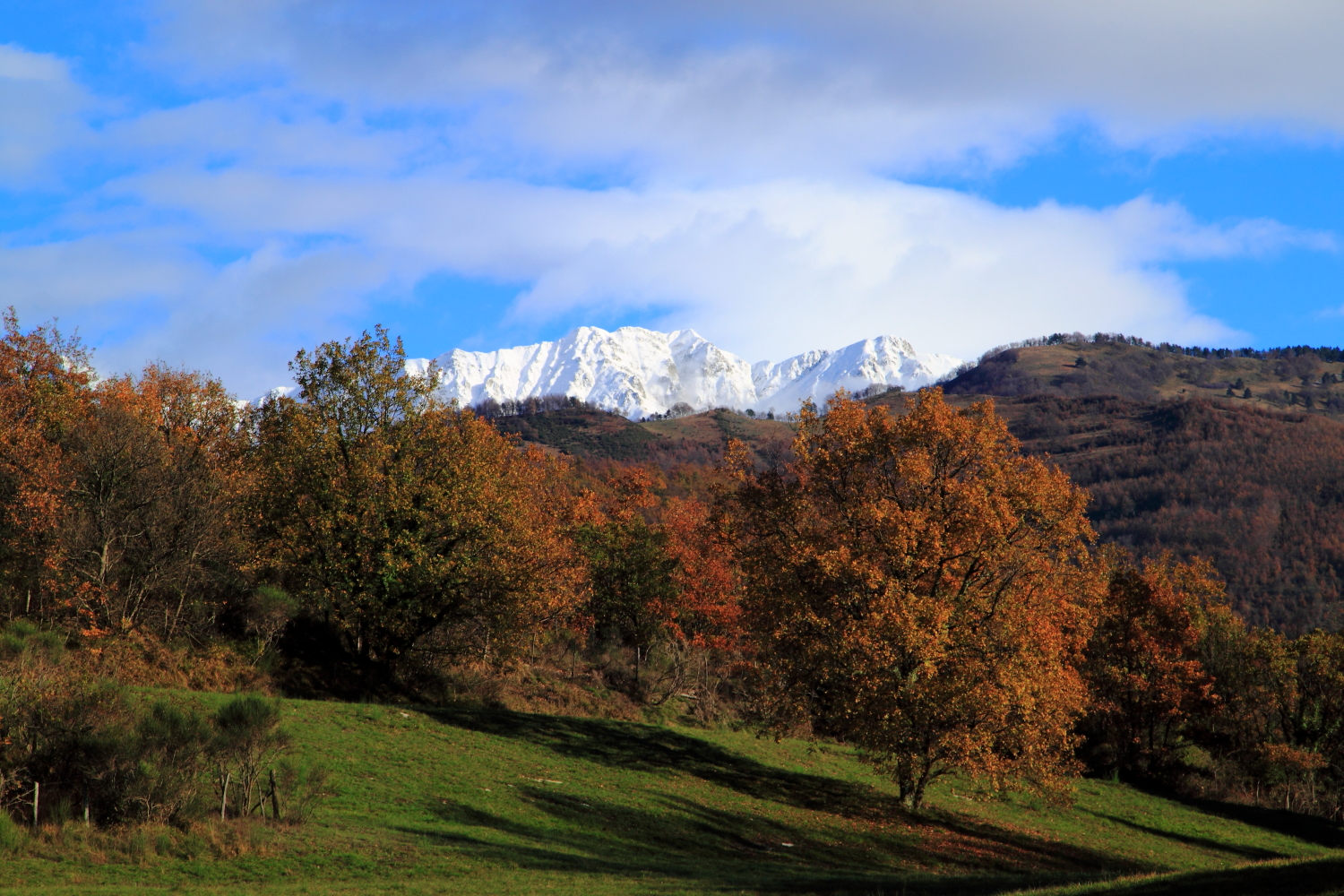 appennino Tosco-Emiliano prima neve