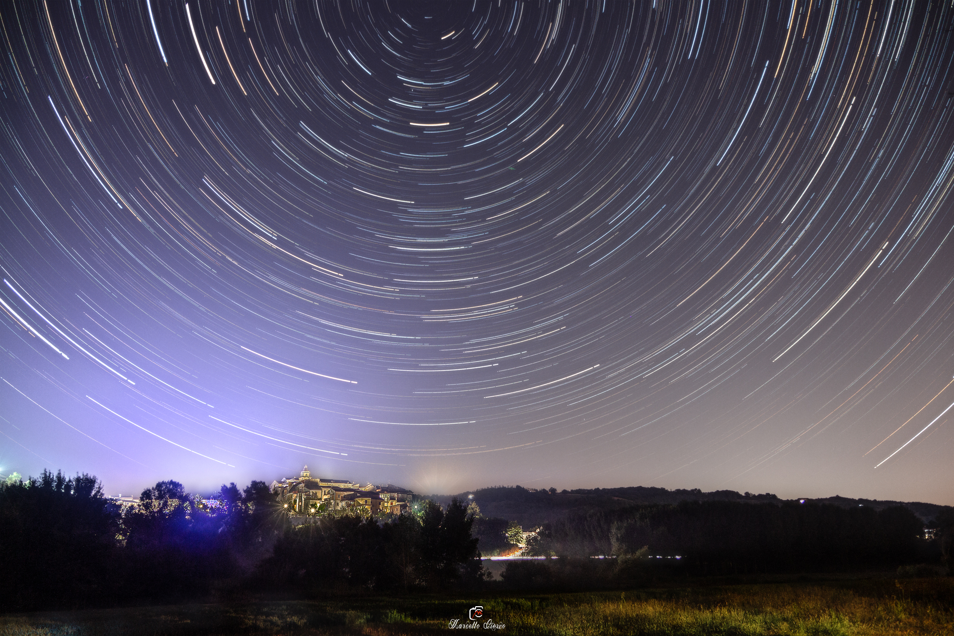 star trail squille