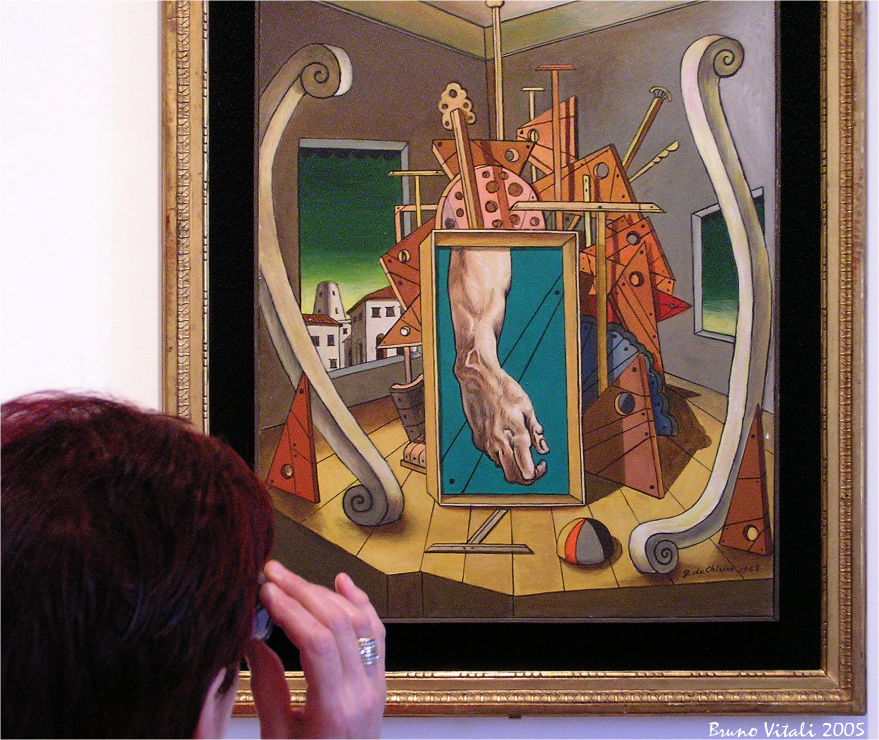 De Chirico in S. Chiara Napoli