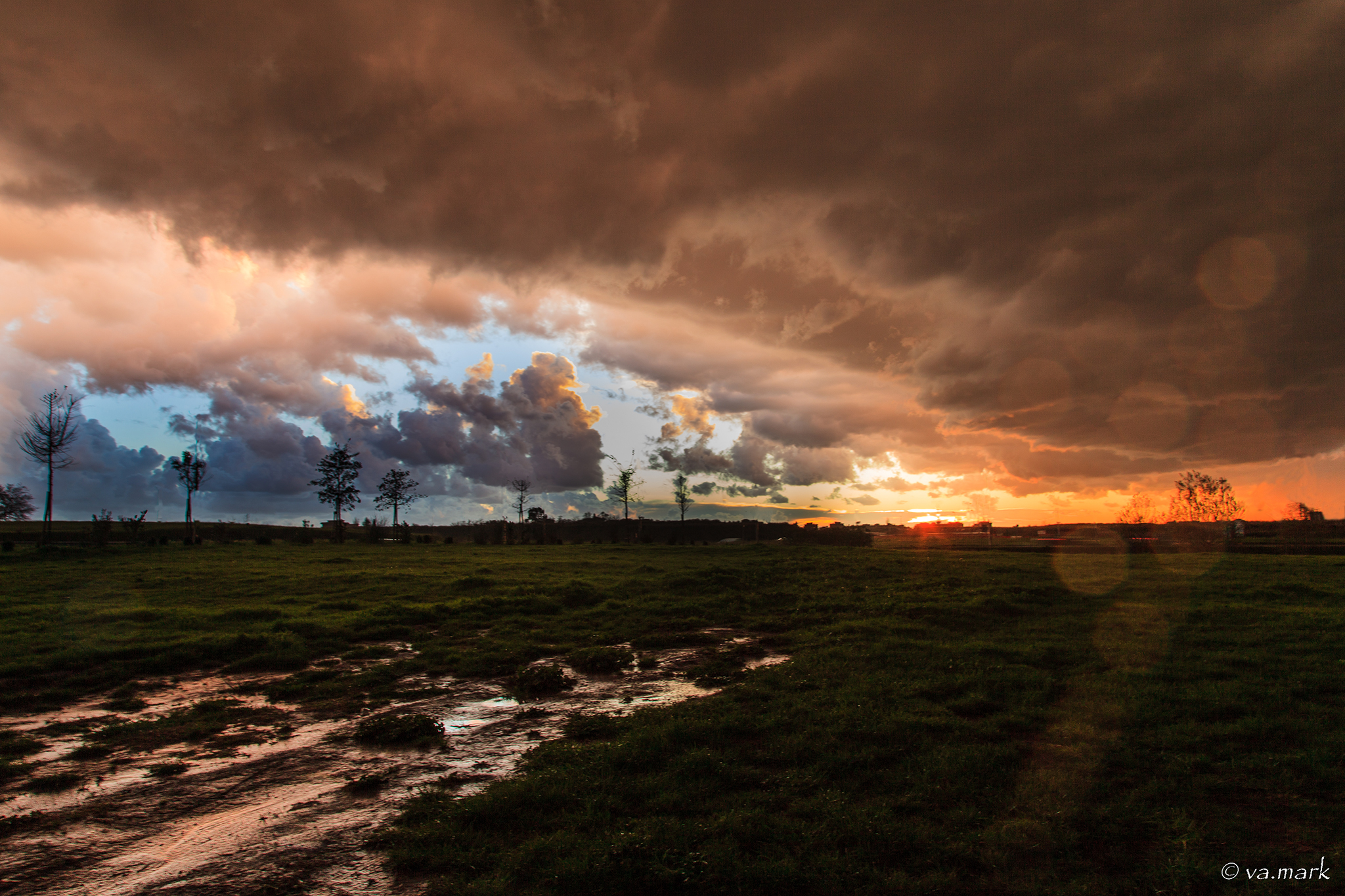 il temporale mangia il tramonto