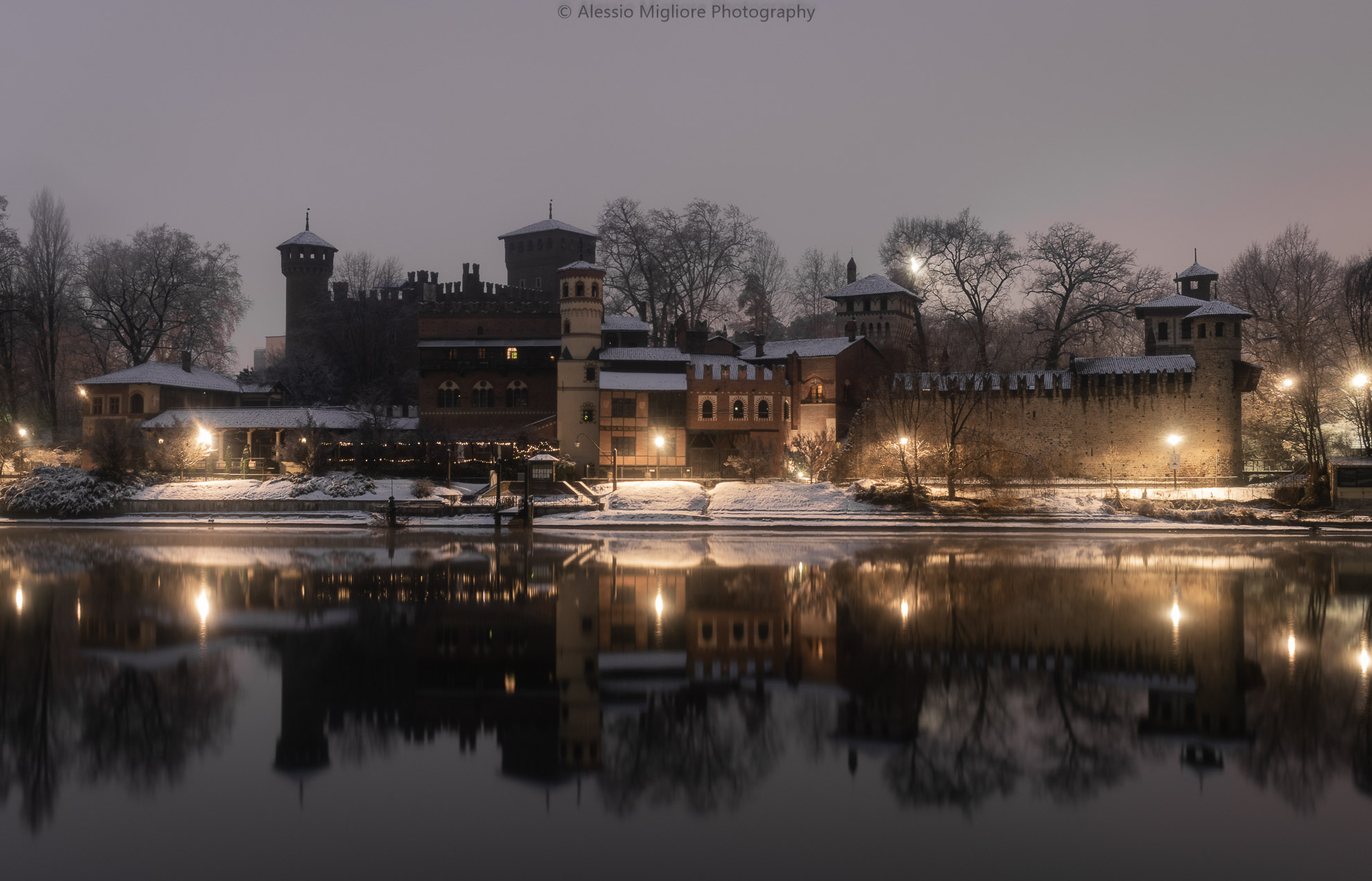 Borgo Medievale innevato