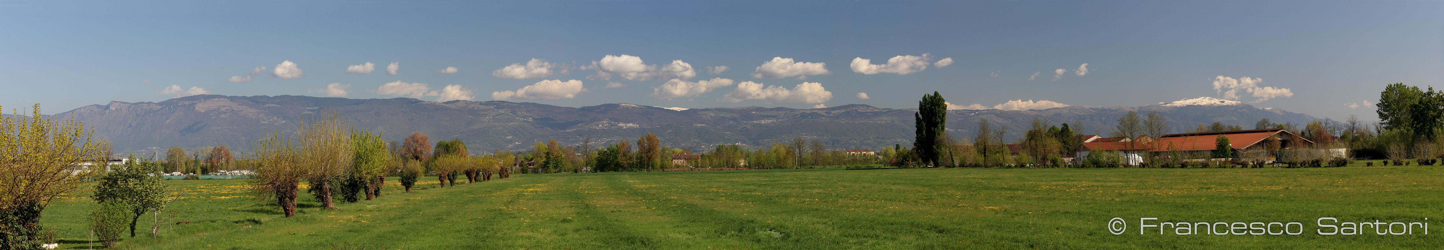 Panoramica da Asiago al Grappa