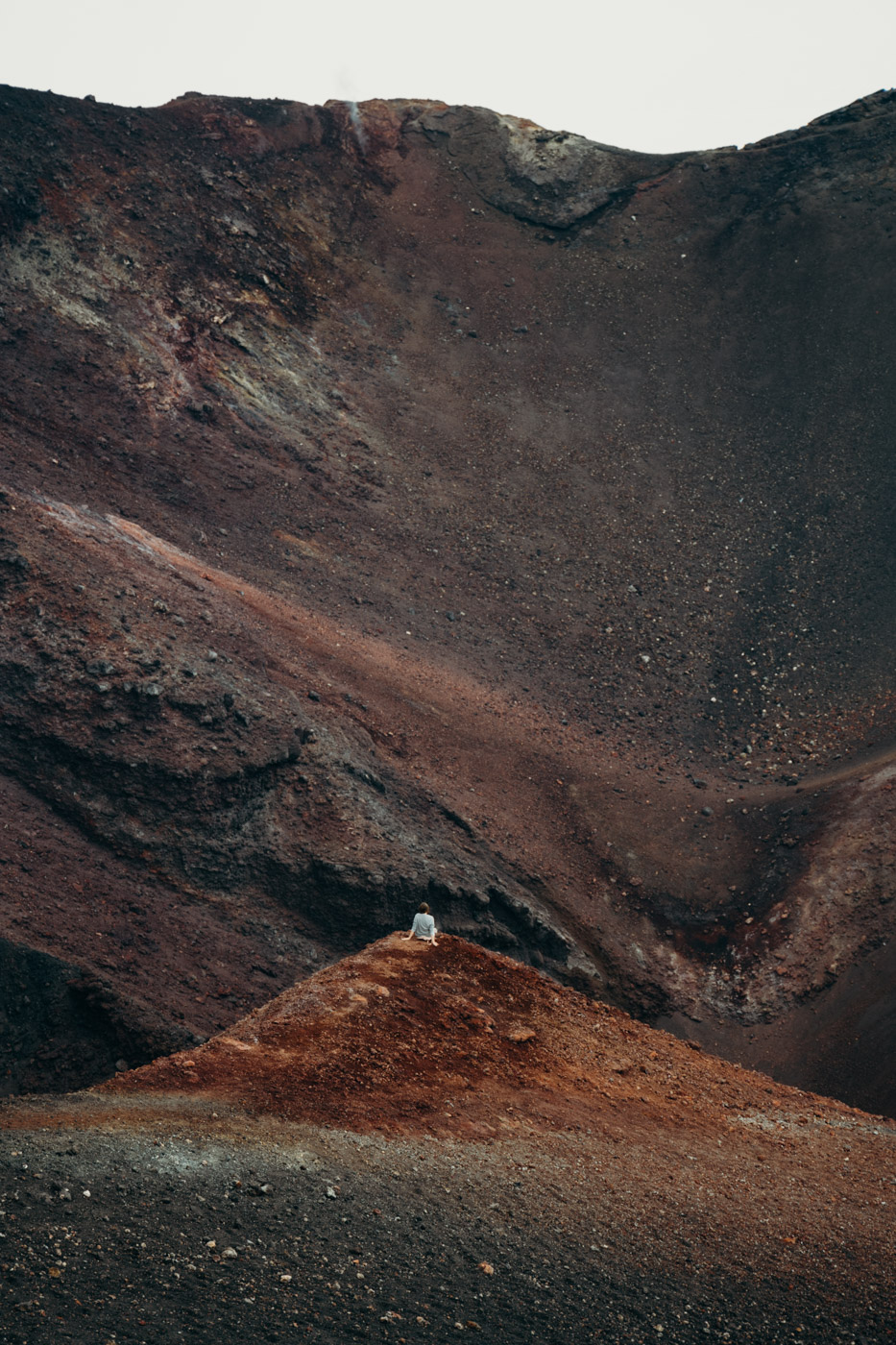 View from the craters