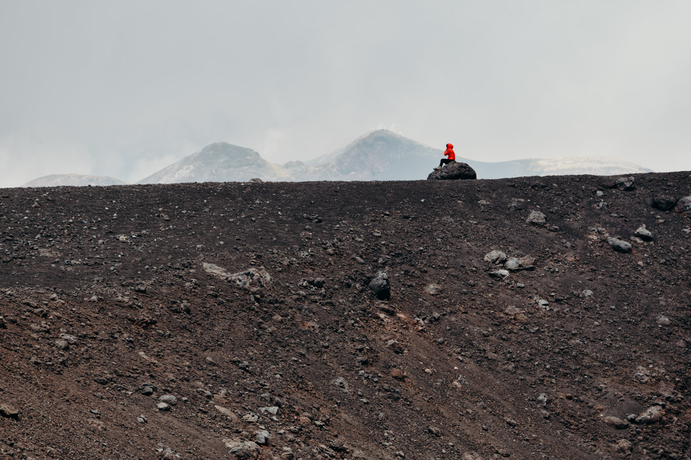 View from the craters