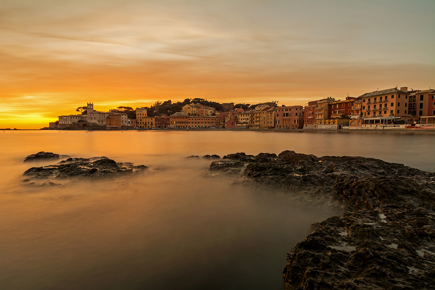 On the far of the evening