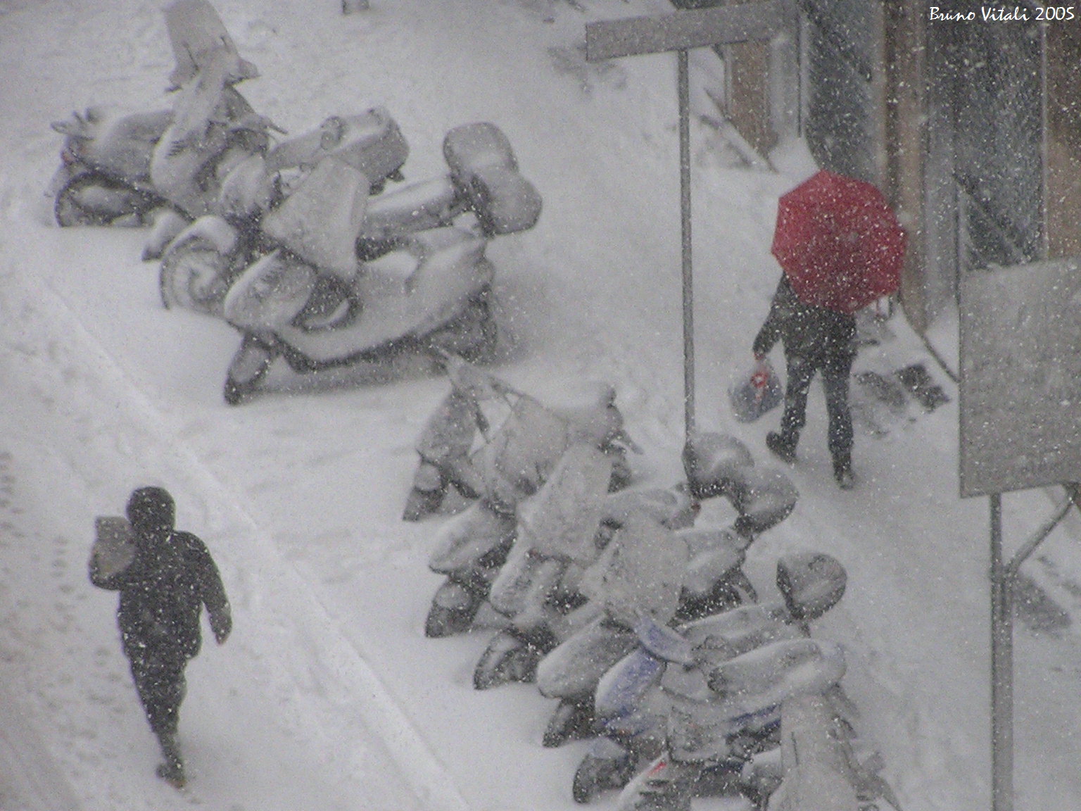 Genova Nevicata del Marzo 2005