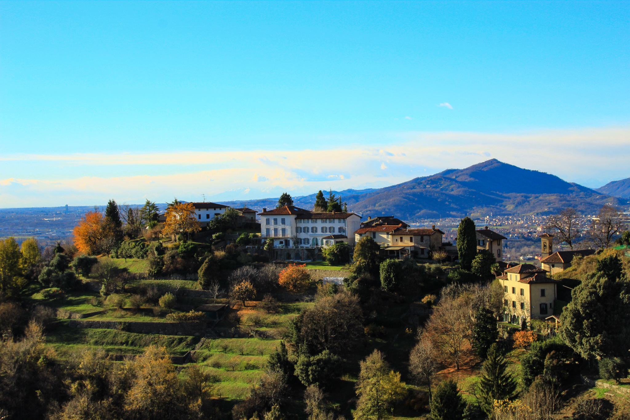 The hills of Bergamo