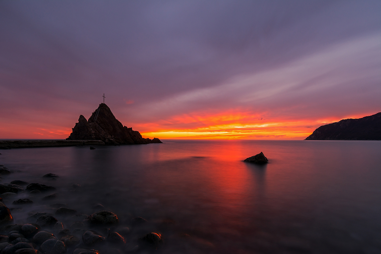 The sweet quiet of a sunset