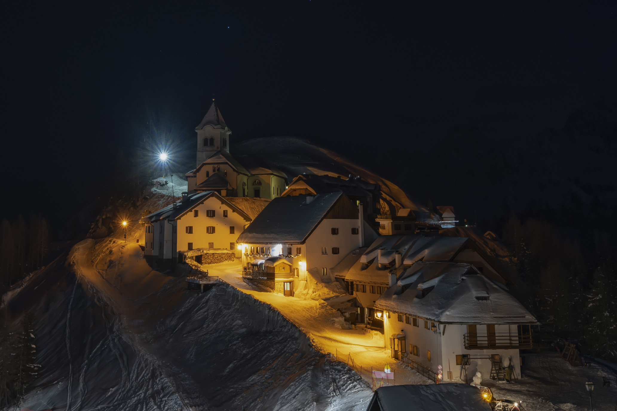 M. Te Lussari is now night