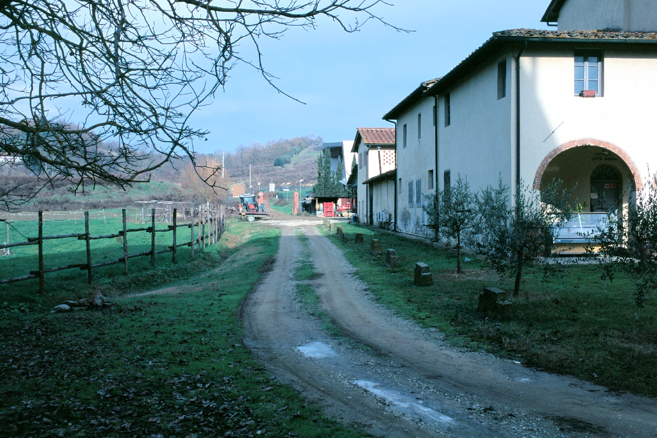 Farmhouse in the Tuscan countryside