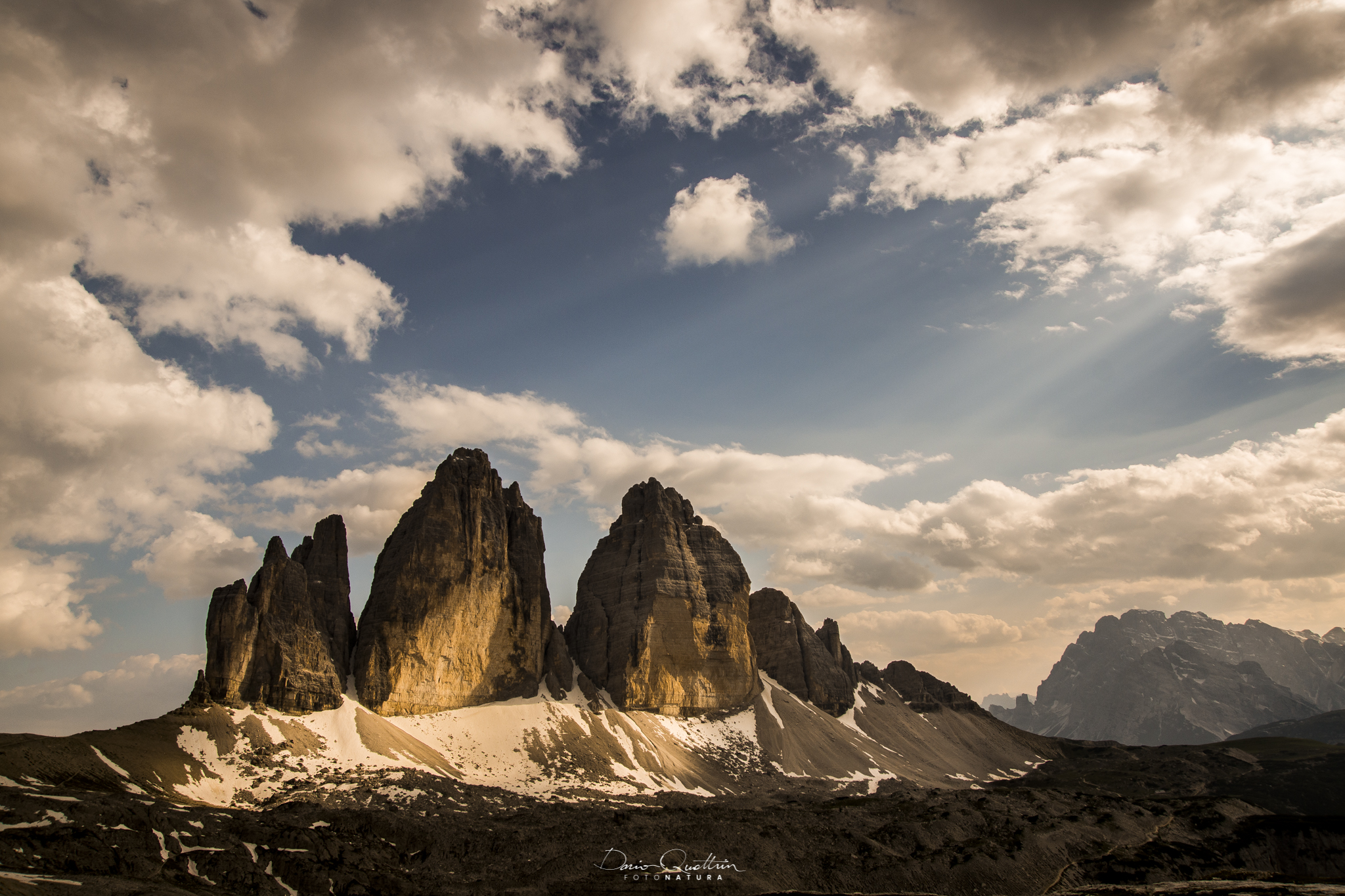 Three peaks of Lavaredo