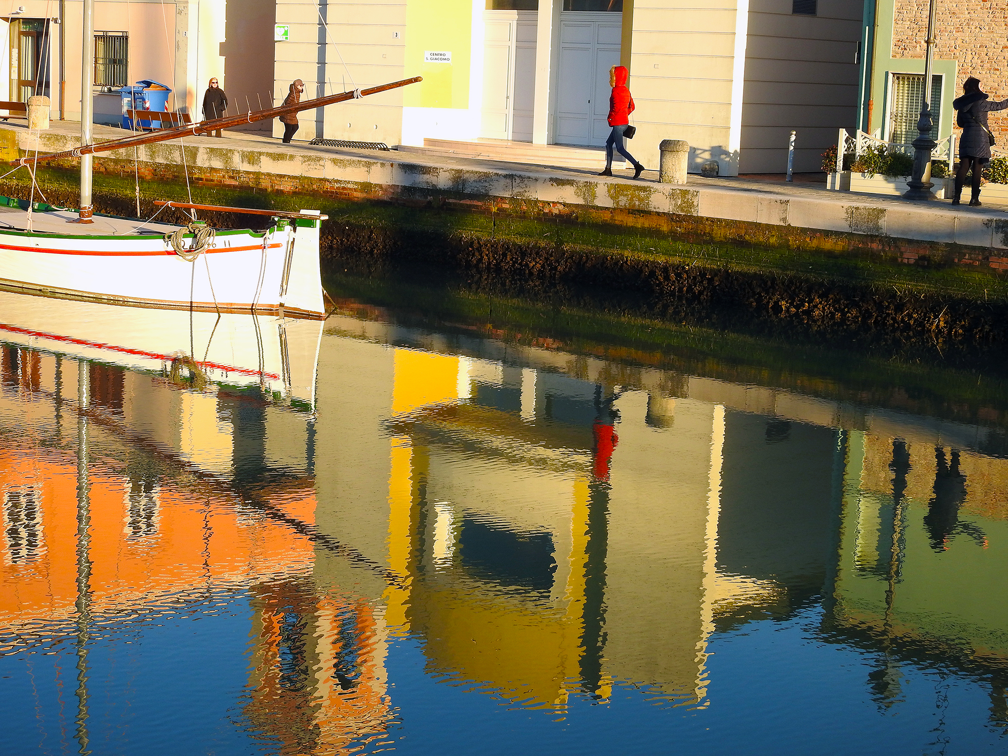 Reflections on Water in Cesenatico