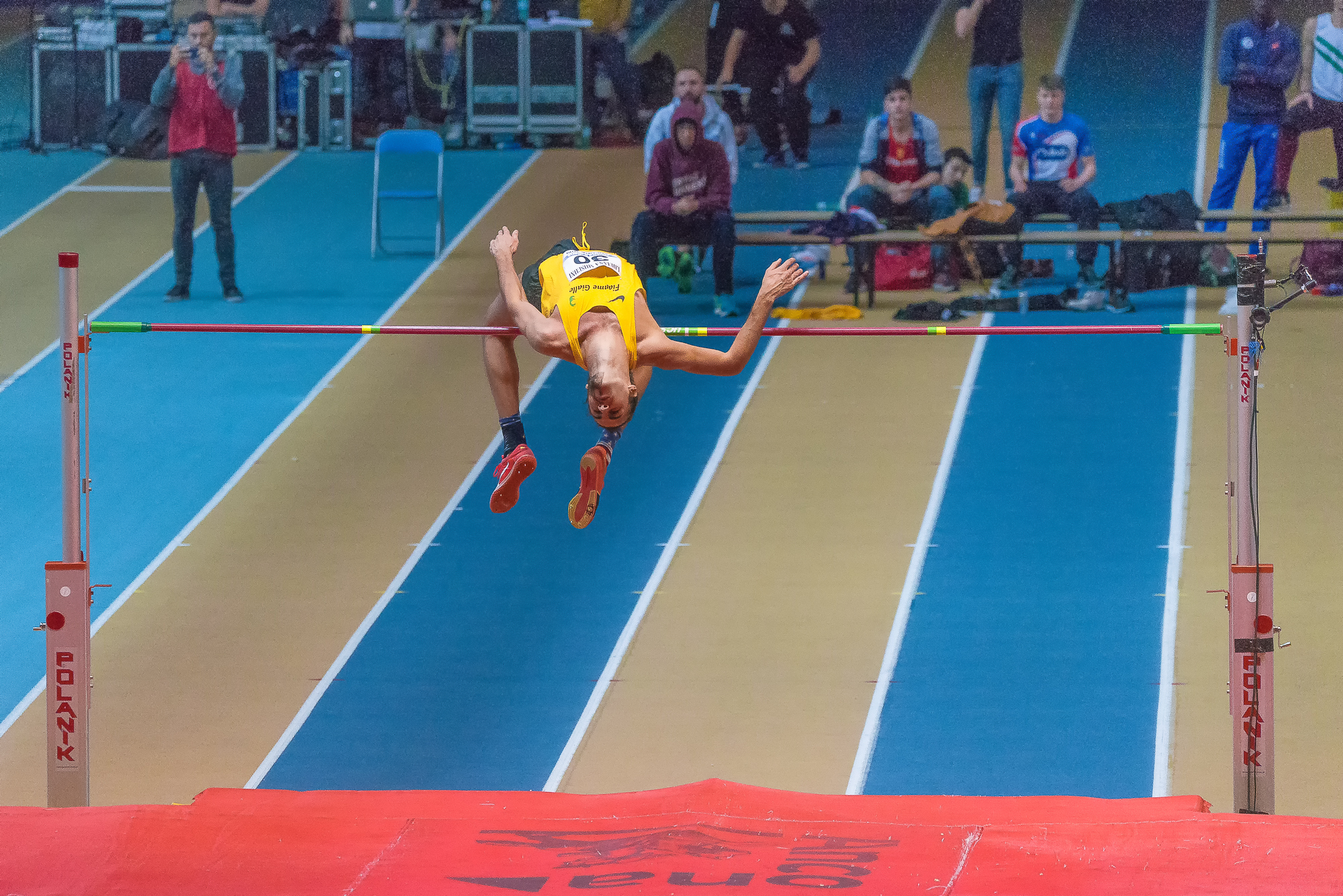 Gimbo Tamberi Assoluti Ancona Indoor 15 febbraio 2019