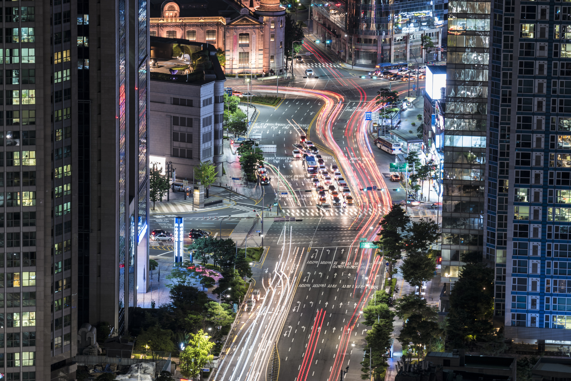 The veins of the city.