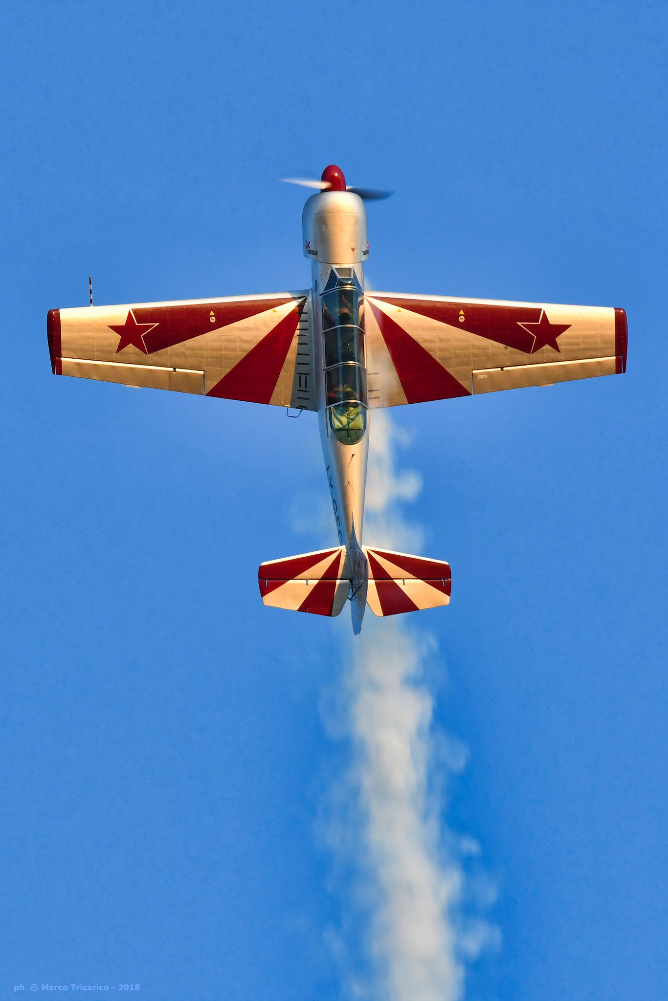 I shoot myself across the sky