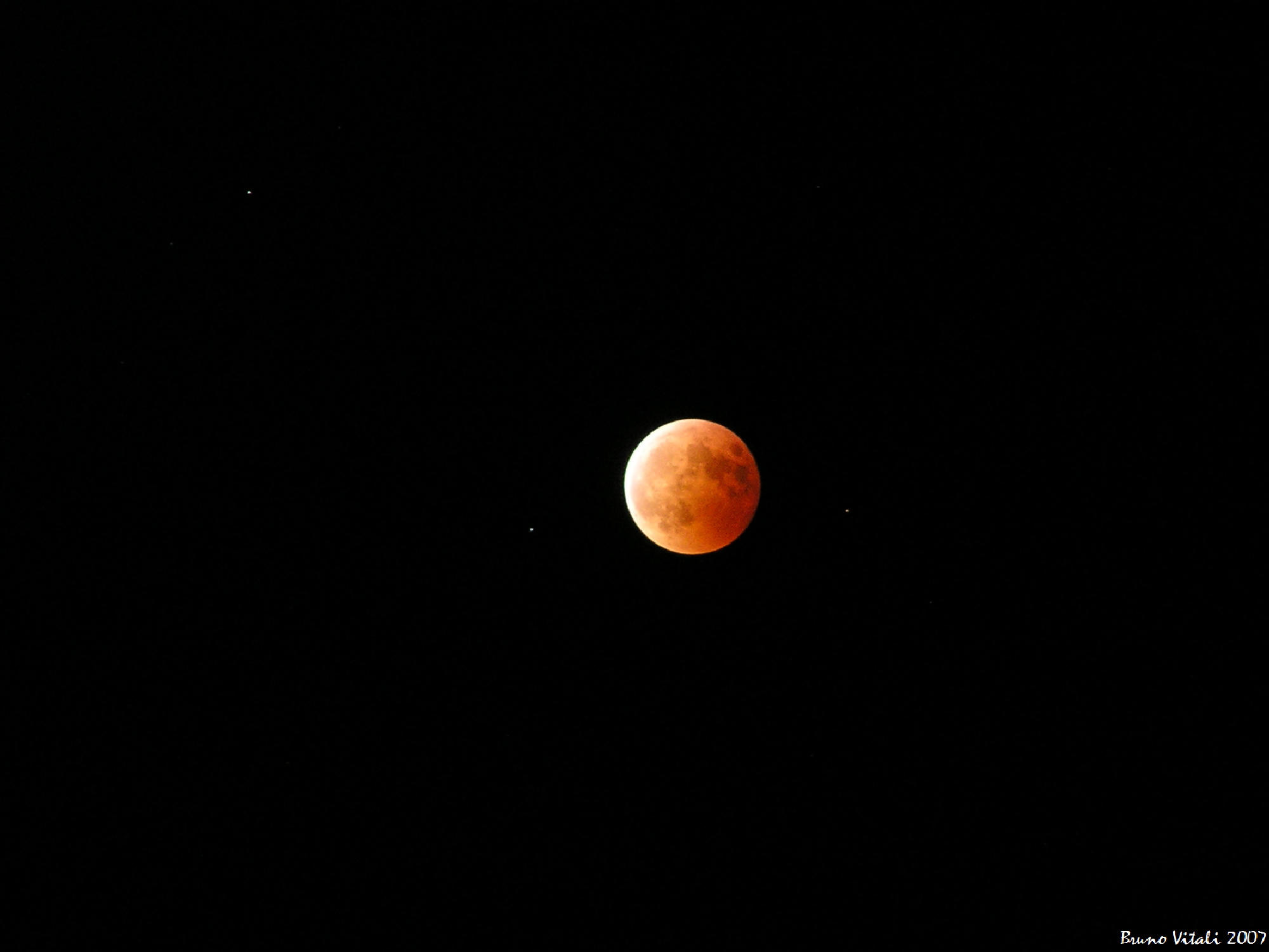 Eclissi del Marzo 2007 - Luna Rossa