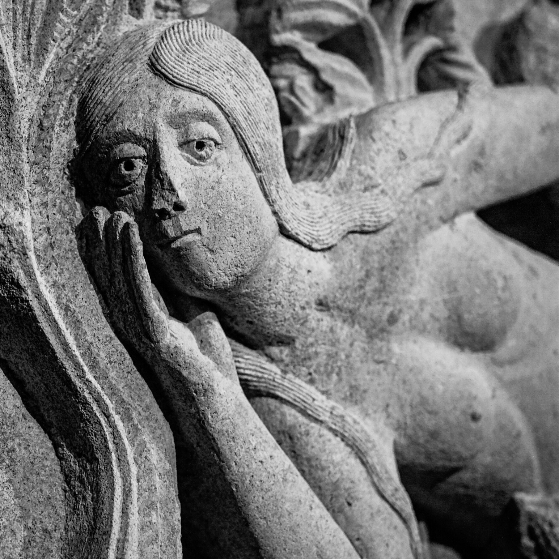 "Eva" di Autun, particolare