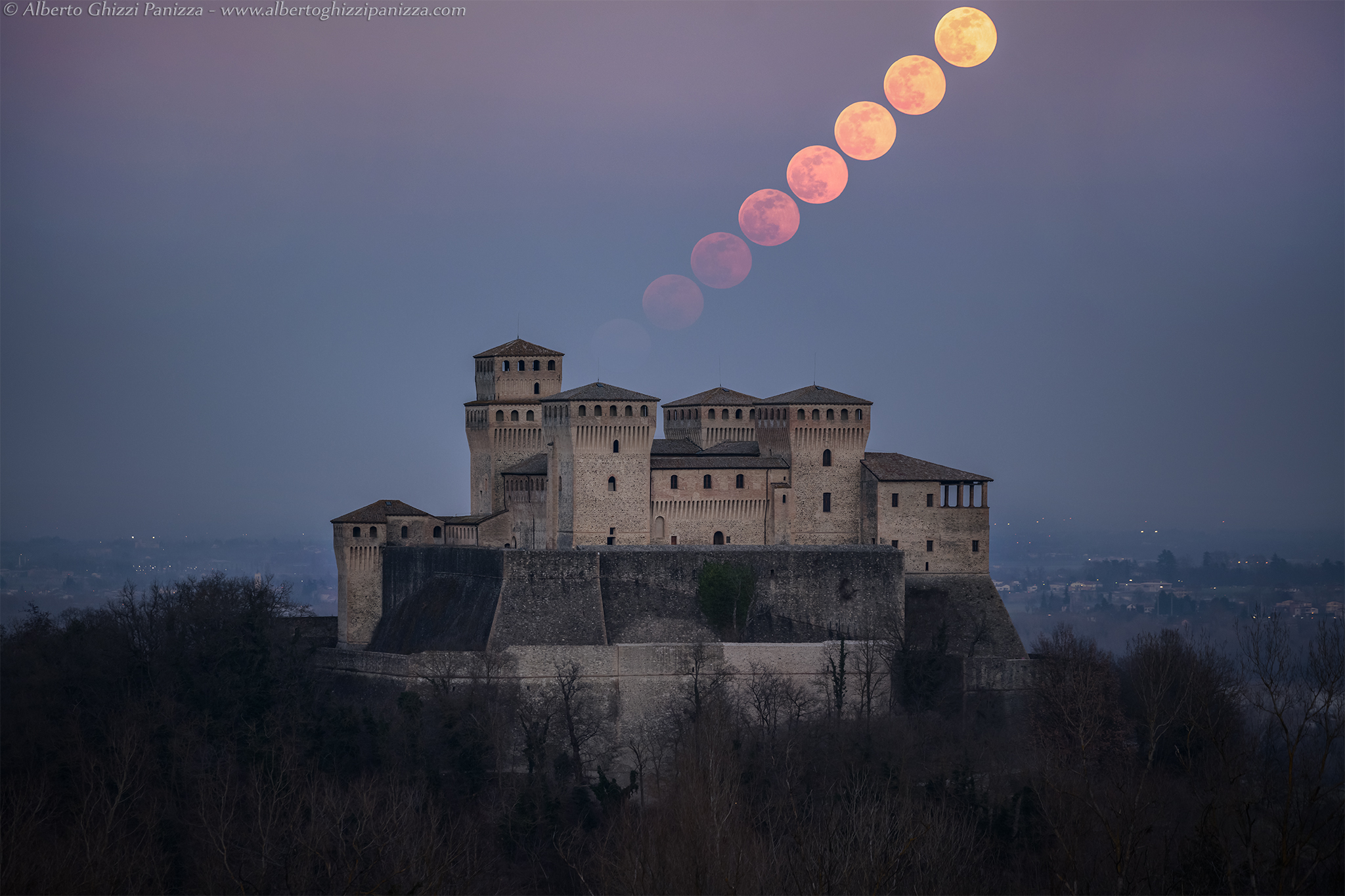 Super Luna 2019 a Torrechiara