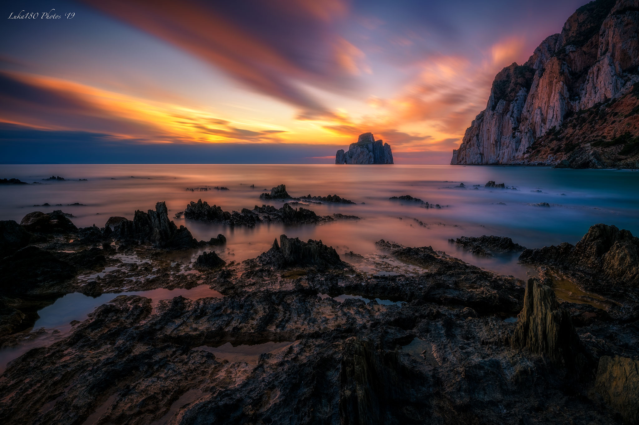 Pan di Zucchero Sunset