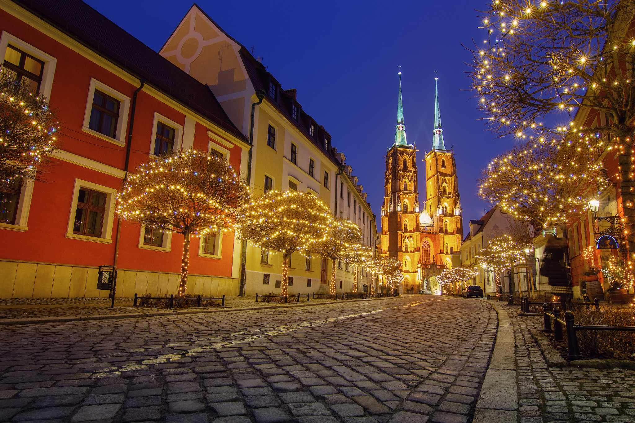 The Cathedral of St. John the Baptist in Wroc&lstrok;aw