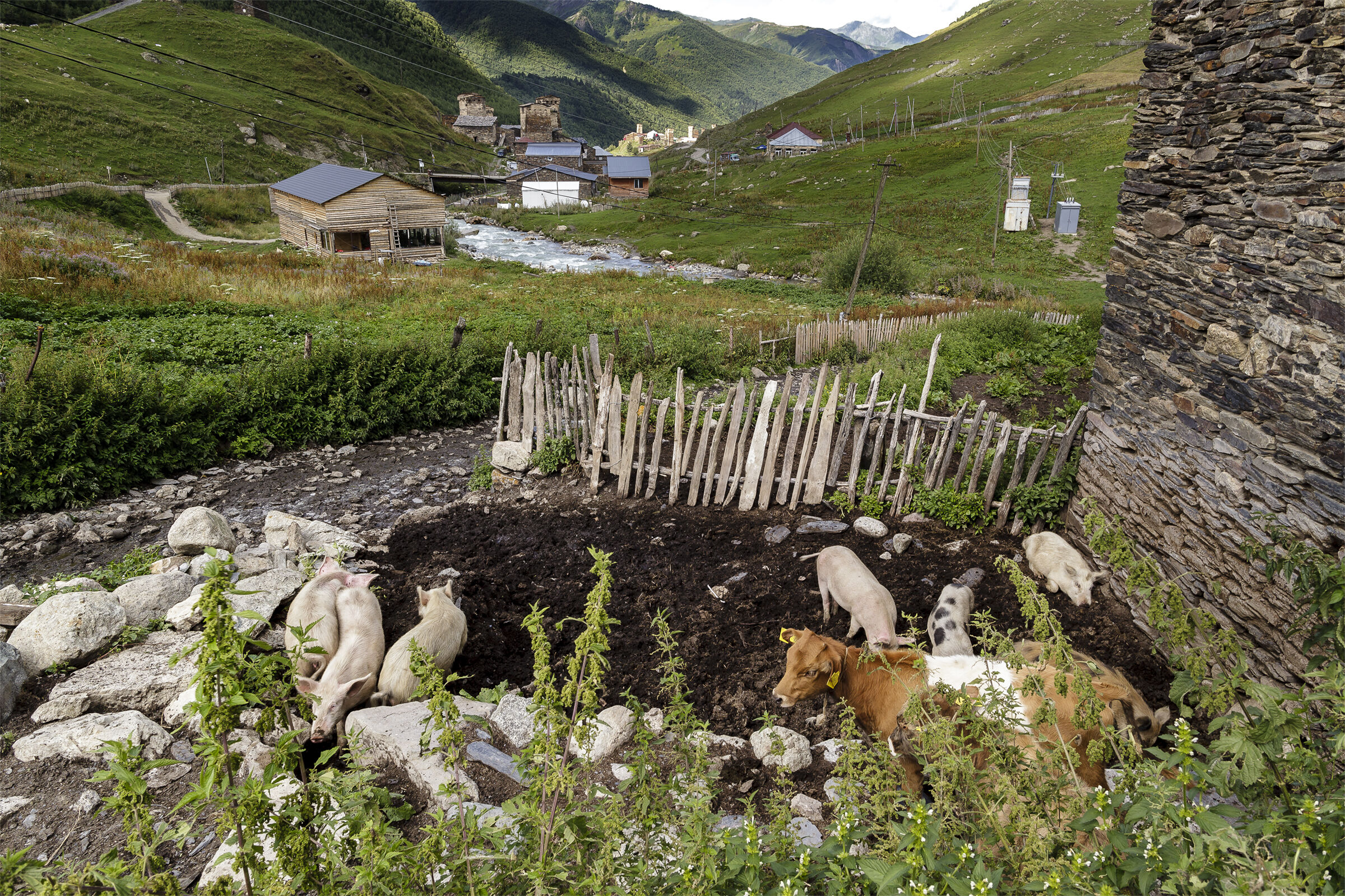 Ushguli, Middle Ages Svaneti-Georgia