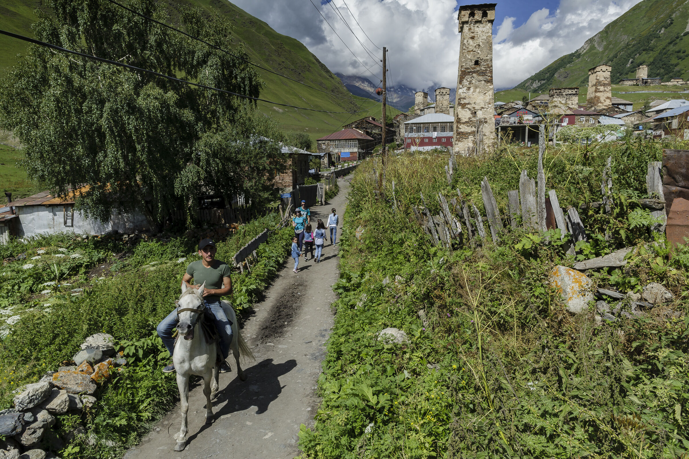 Ushguli, Middle Ages Svaneti-Georgia