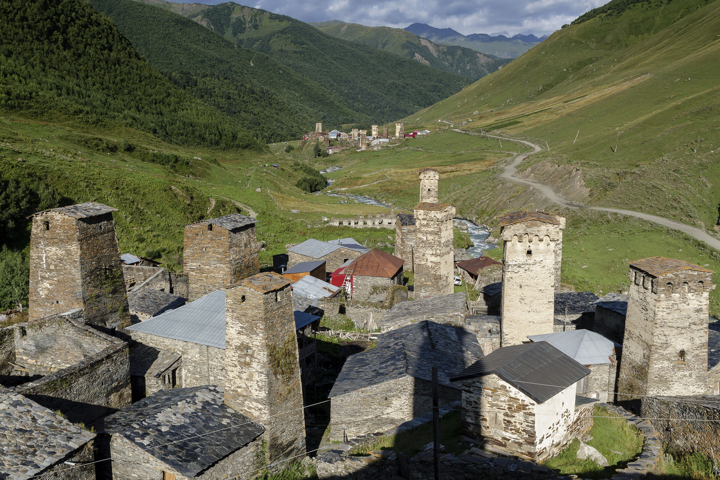 Ushguli, Middle Ages Svaneti-Georgia