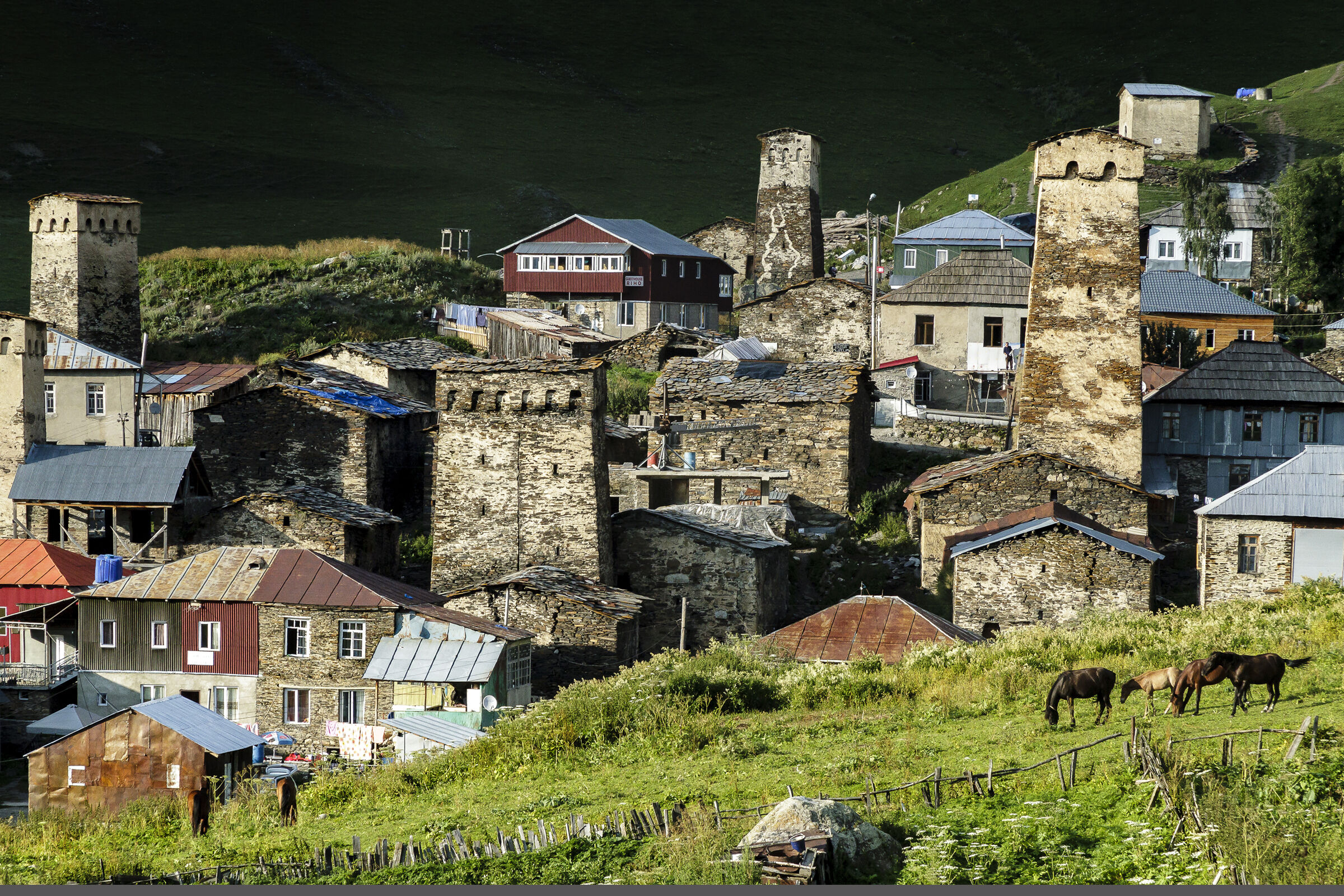 Ushguli, Middle Ages Svaneti-Georgia