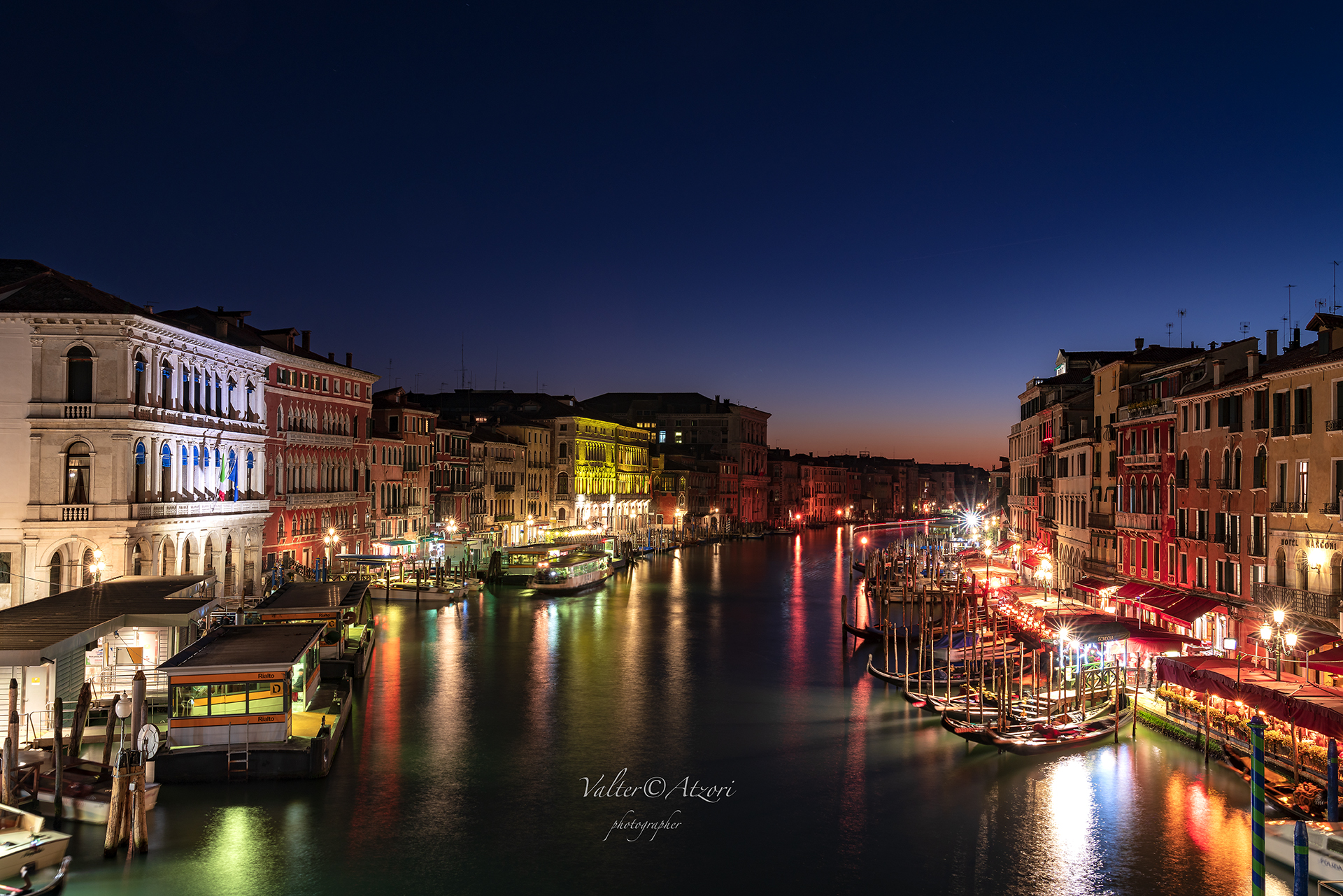 Blue Hour on the grand Canal