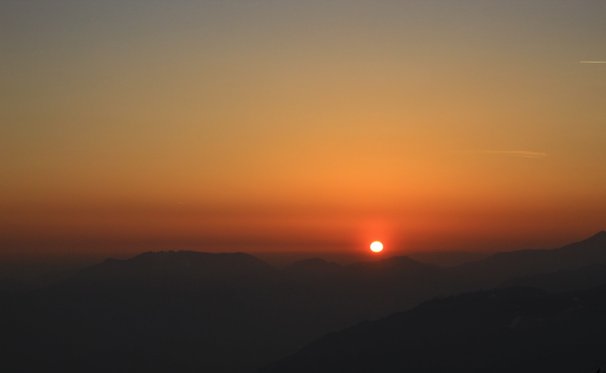 tramonto al monte FarnoBG