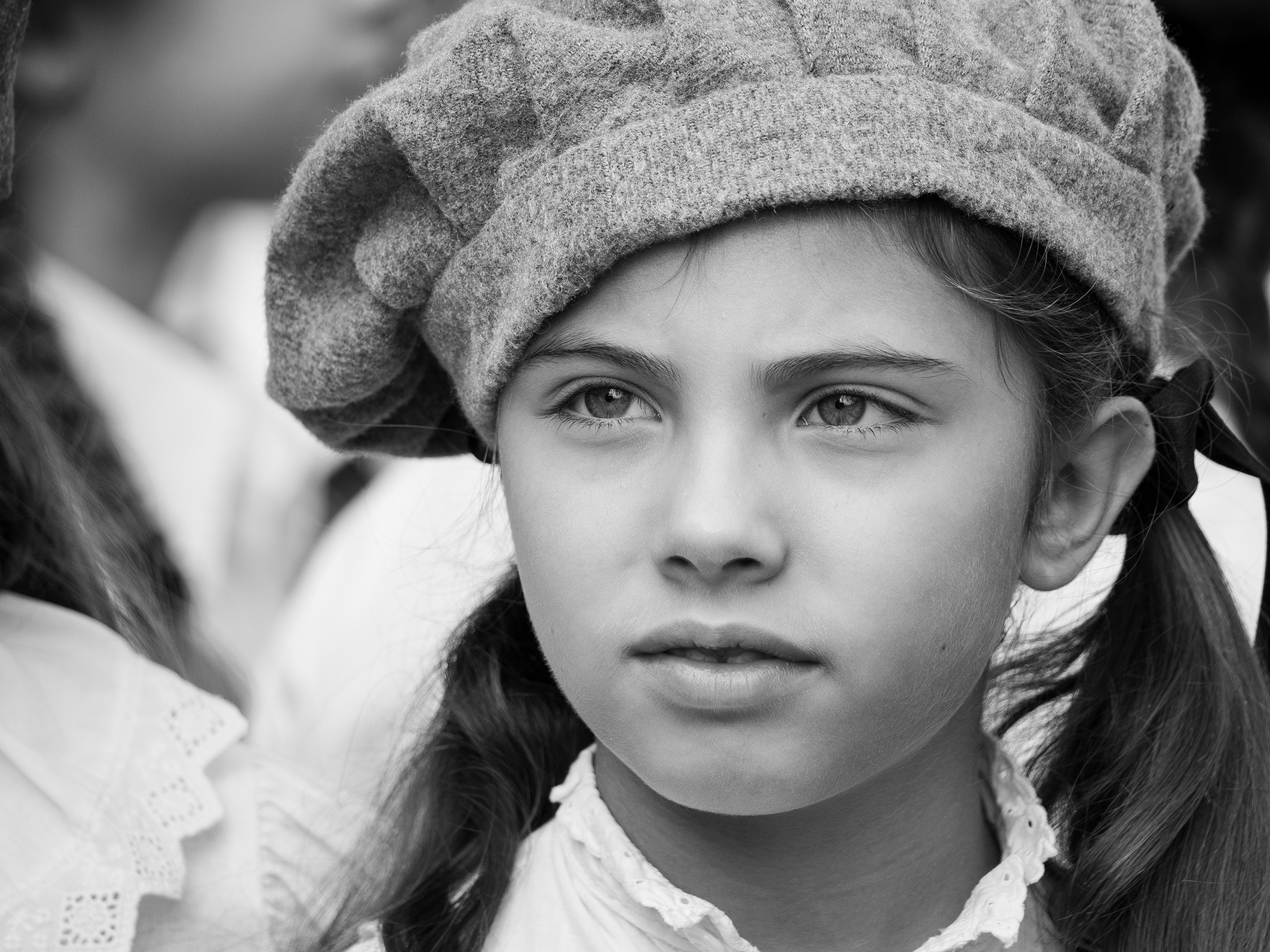 Immersed in his thoughts.