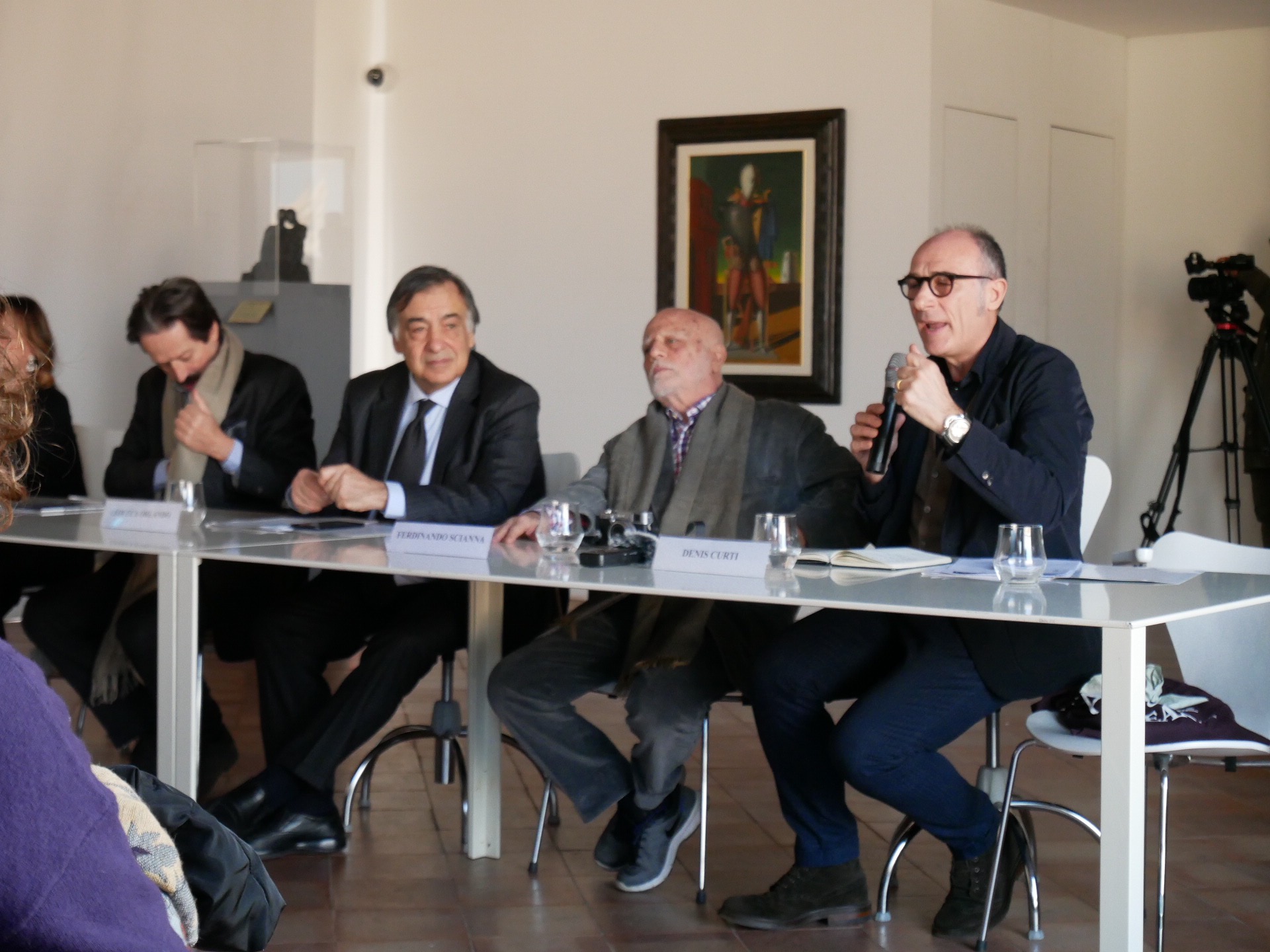 Conferenza stampa presentazione Mostra antologica