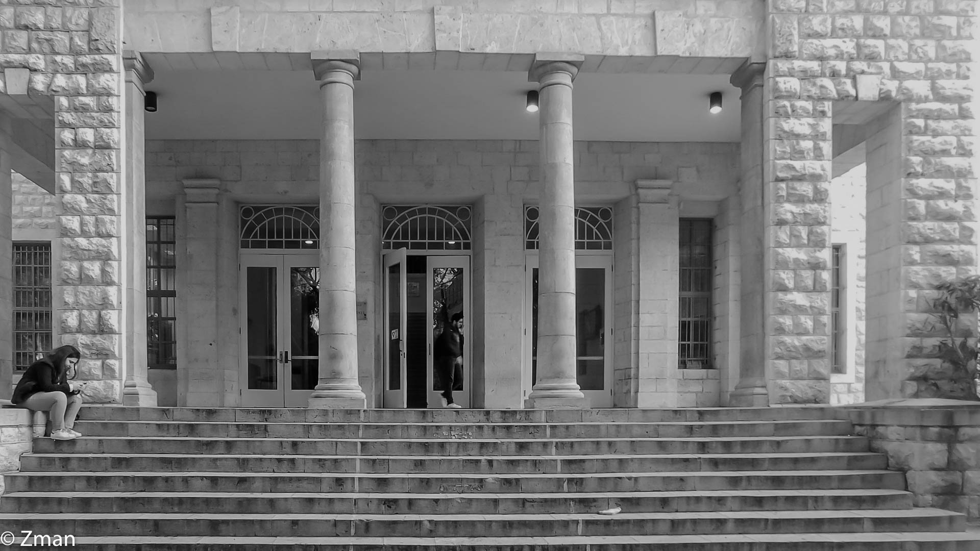 West Hall Building Entrance
