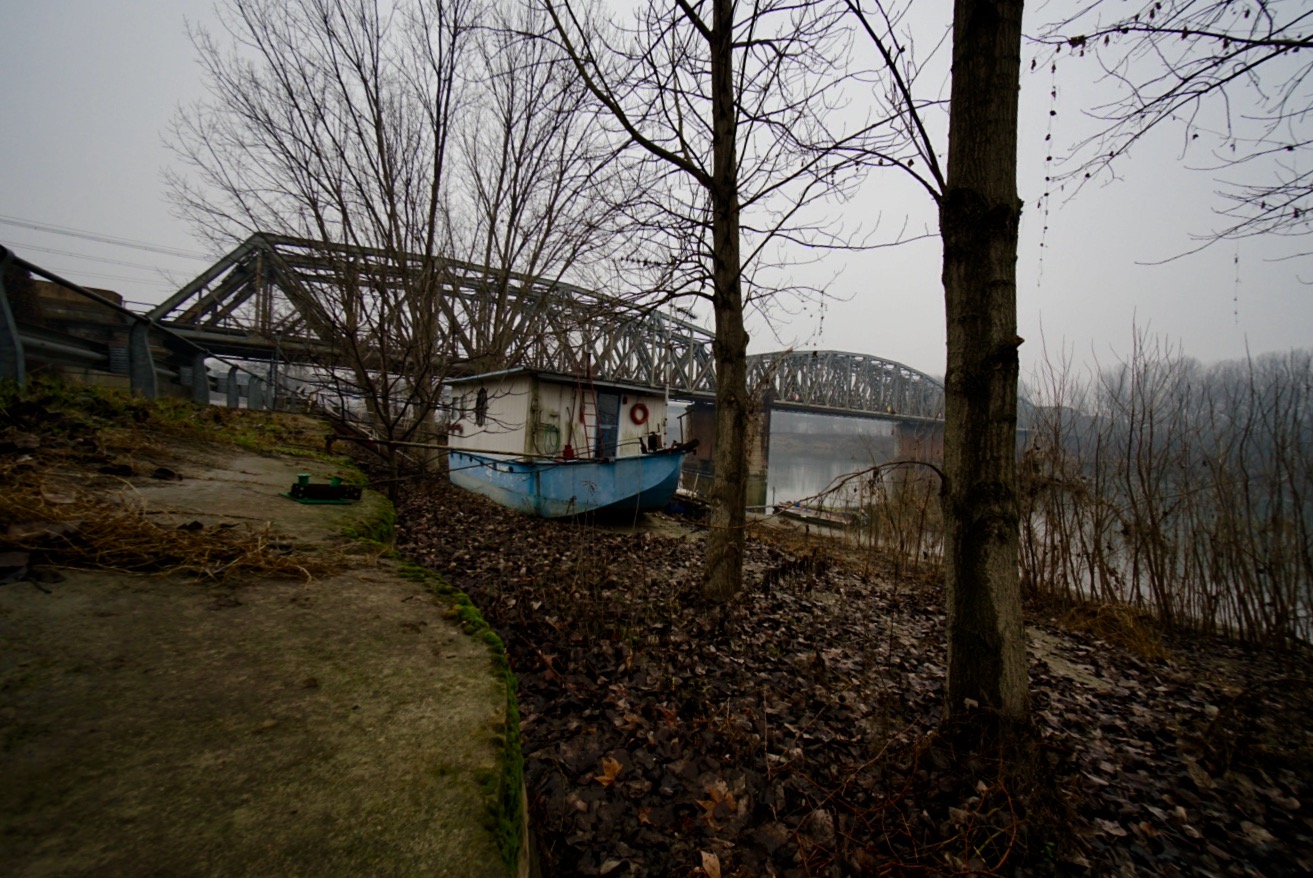 The Big river in the dry