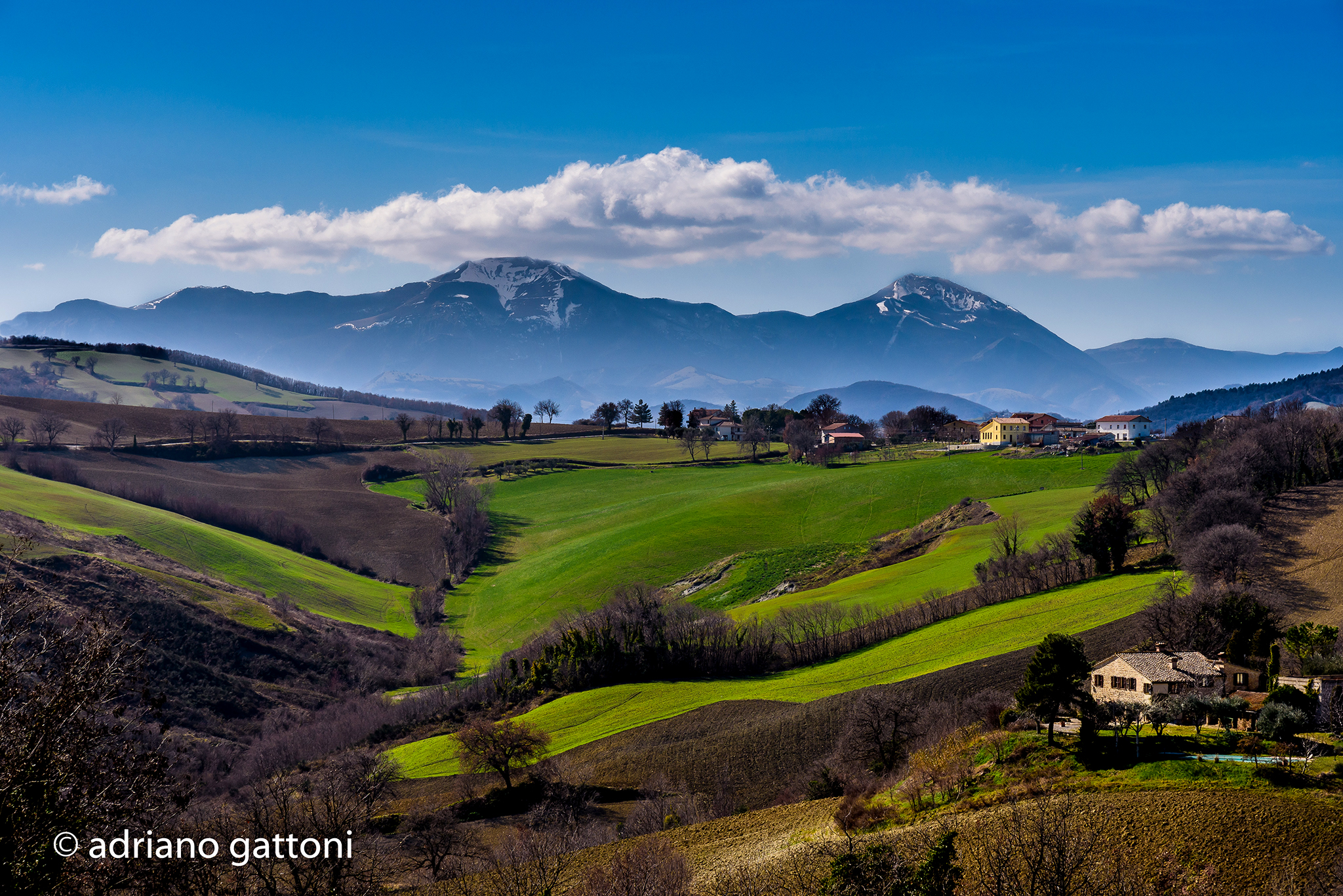 Marche Hills near Arcevia