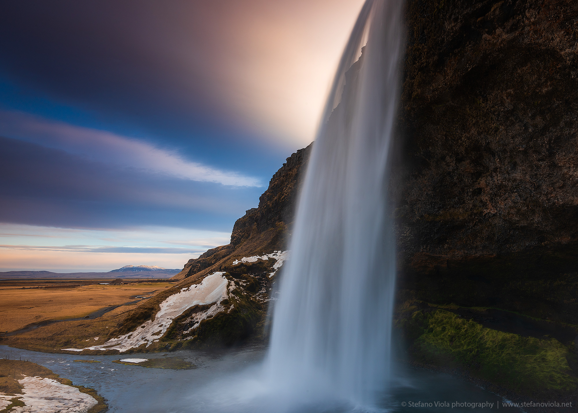 Sunrise in Seljalandsfoss