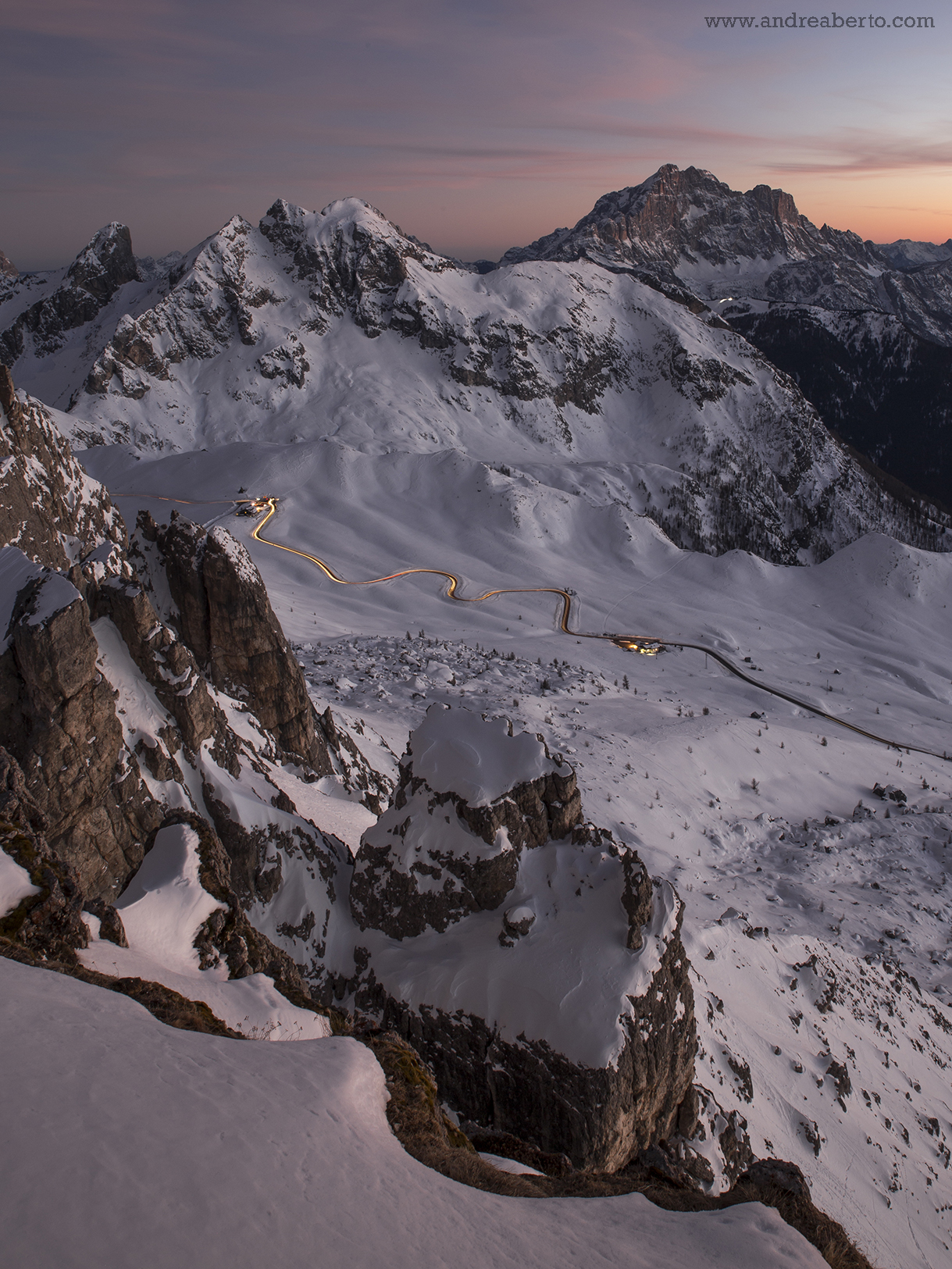 Uno sguardo verso il Giau