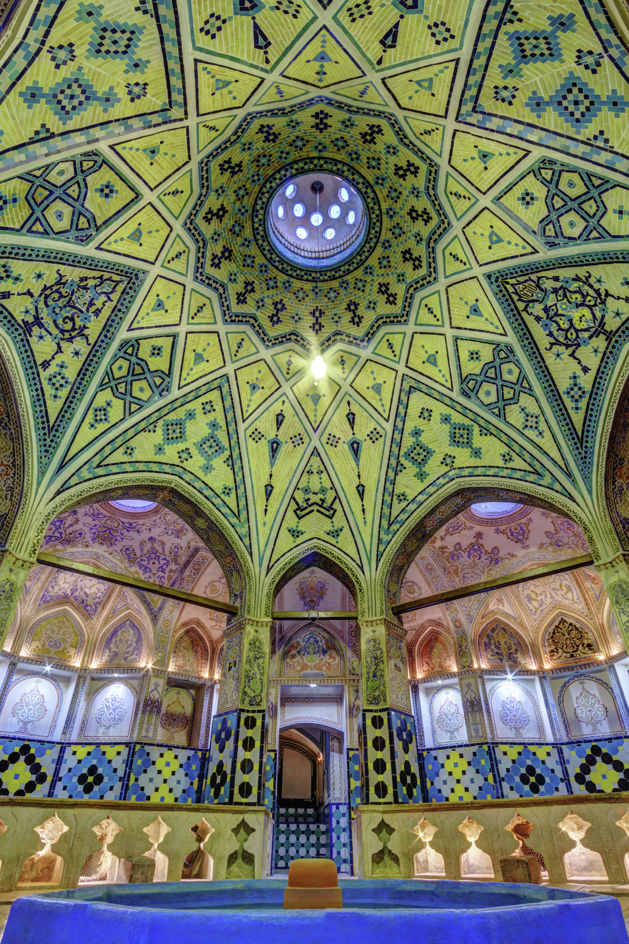 Roofed area of the Sultan Amir Ahmad Bathroom