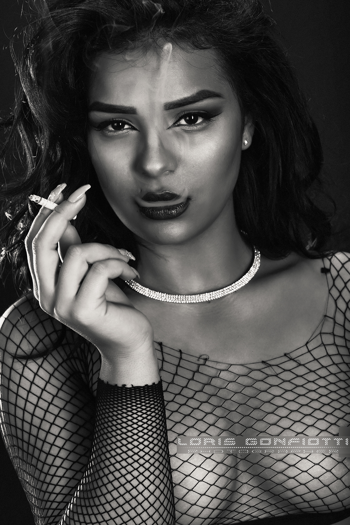 Sharon into the smoke