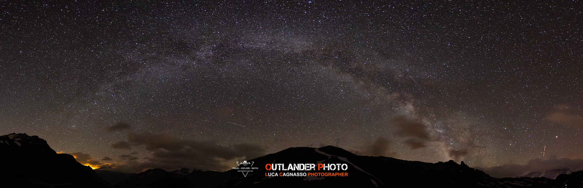 Milky Way on Alps