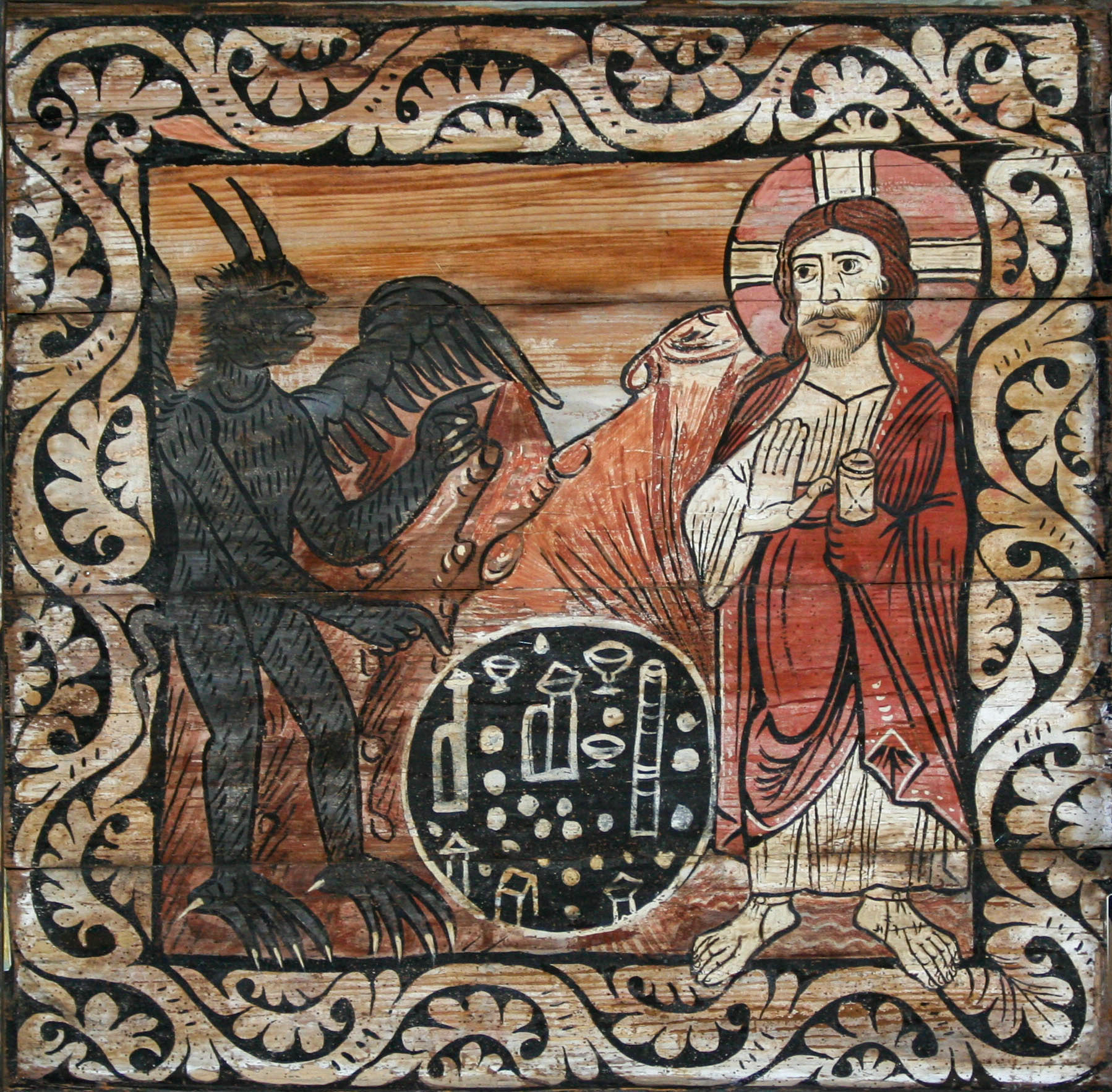 "La tentazione di Cristo"