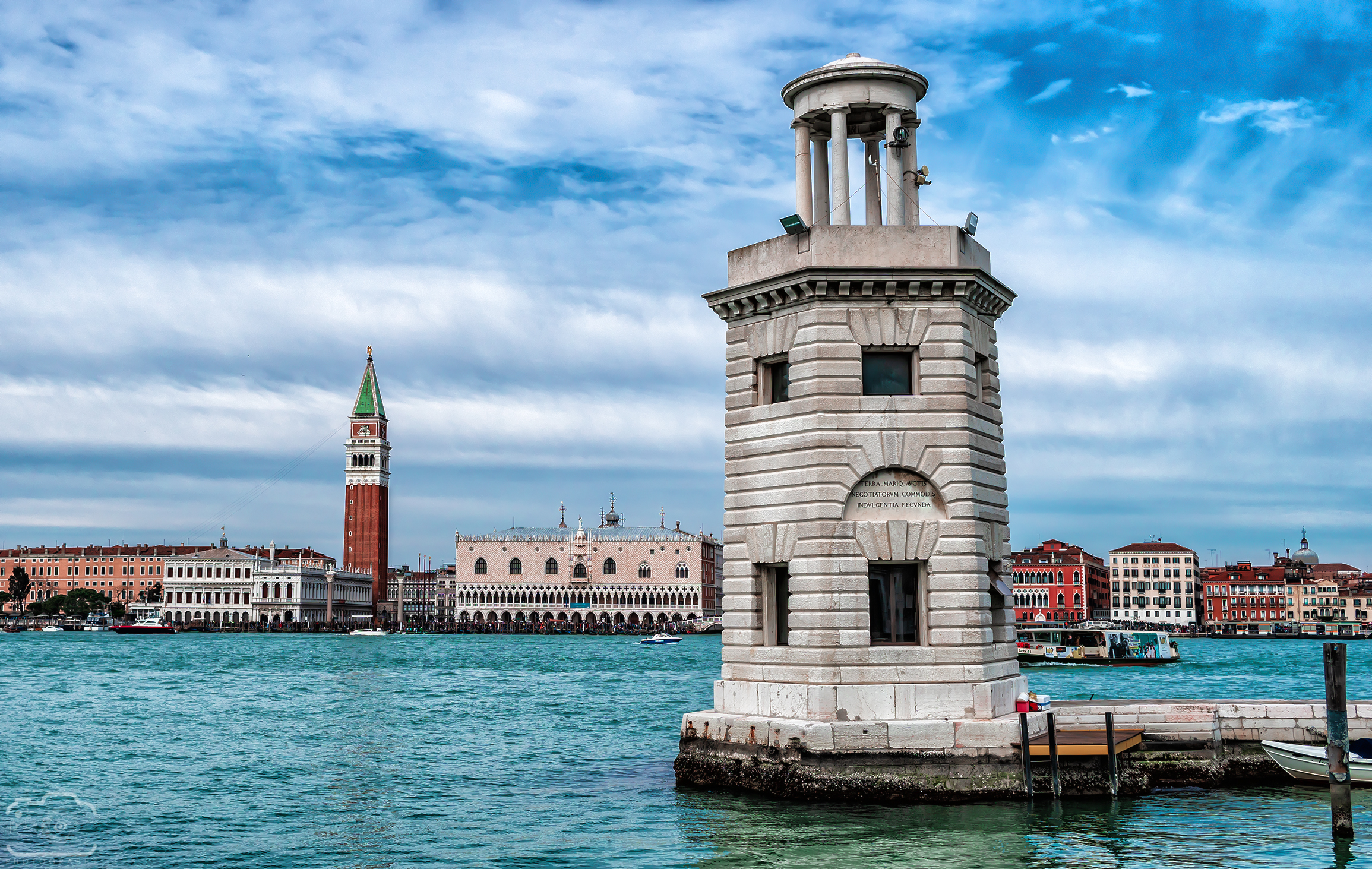 From the opposite side