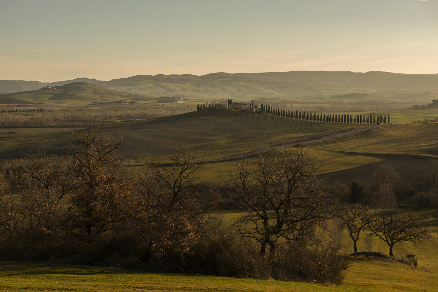 I colori della Val d'Orcia