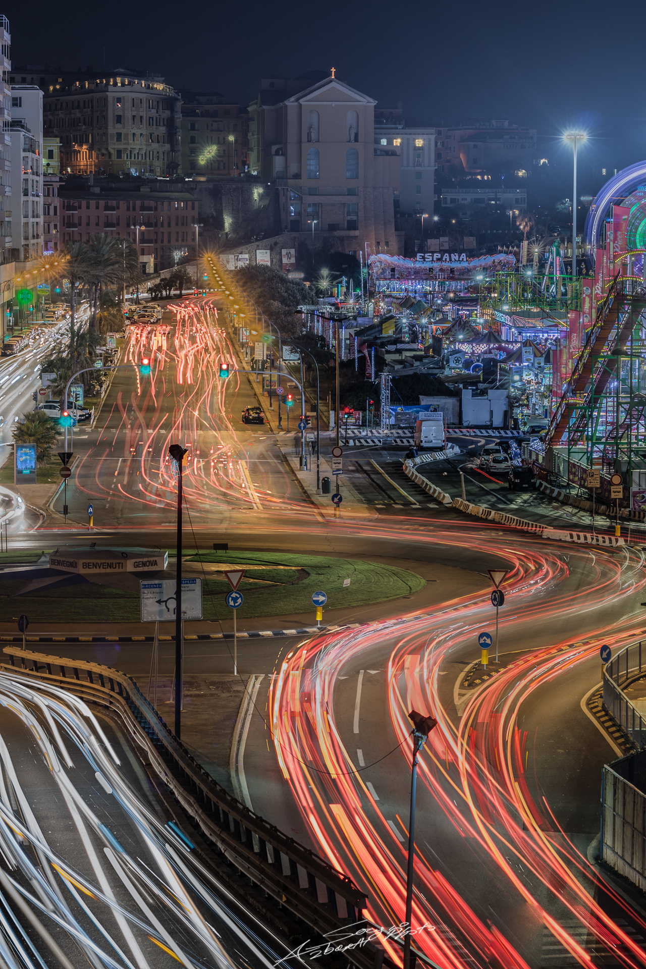 The movement of light..